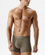 Мужские трусы шорты Atlantic, 1 шт. в уп., микромодал, темно - серые, MH-1204