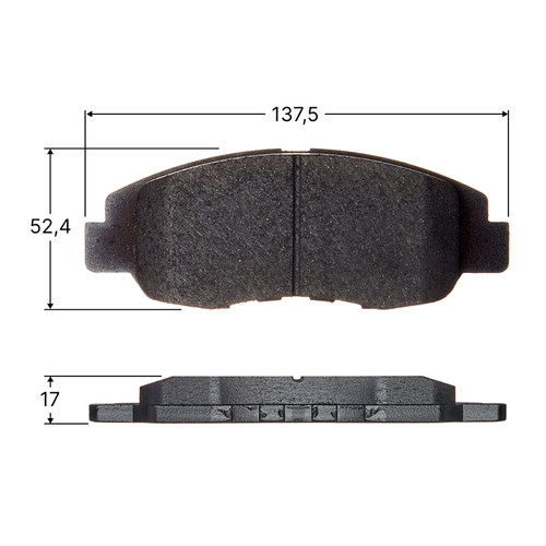 Колодки тормозные дисковые Avantech передние (противоскрипная пластина в компл.) Замена для арт. AV1002, AV1020 AV1053