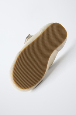 ZARA СПОРТИВНЫЕ БАЛЕТКИ, БЕЛЫЙ