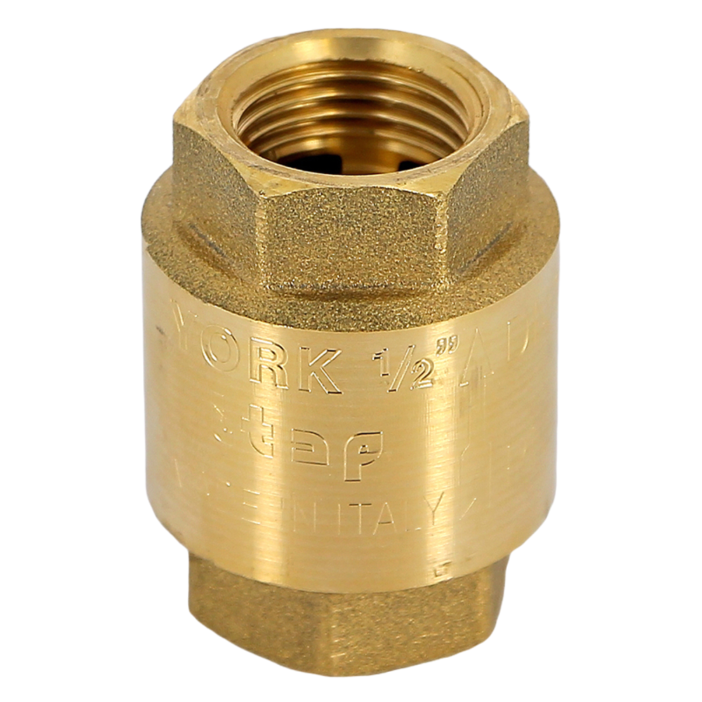 Клапан обратный 15 (1/2") пласт. седло