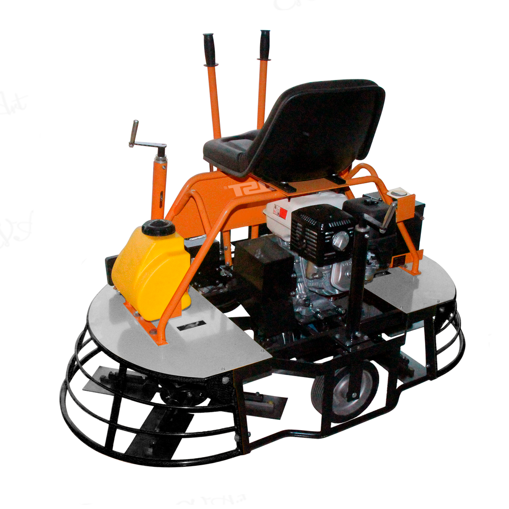 GROST ZMD-750C - затирочная машина двухроторная по бетону - [2х770 мм / Honda GX390]