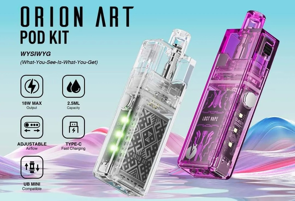 Lost Vape Orion Art Pod Kit 18W 800mAh