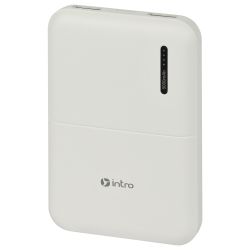 Power bank портативное зарядное устройство Intro ZX50 5000mAh белый