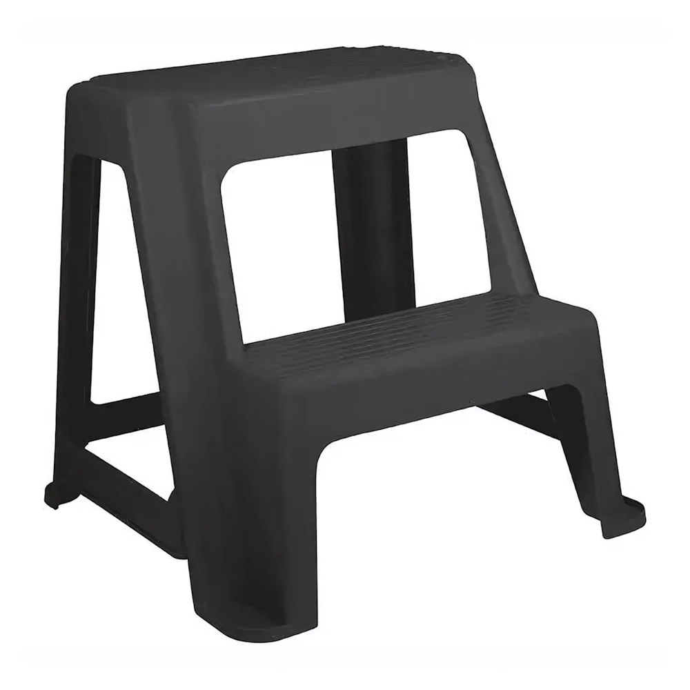 Табурет универсальный со ступенькой Черный 0,48,47х0,41м