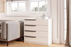 Комод КМ-02 Айрон, белый