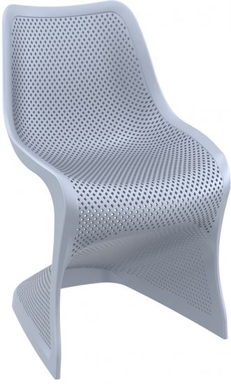 Стул пластиковый Bloom Серый