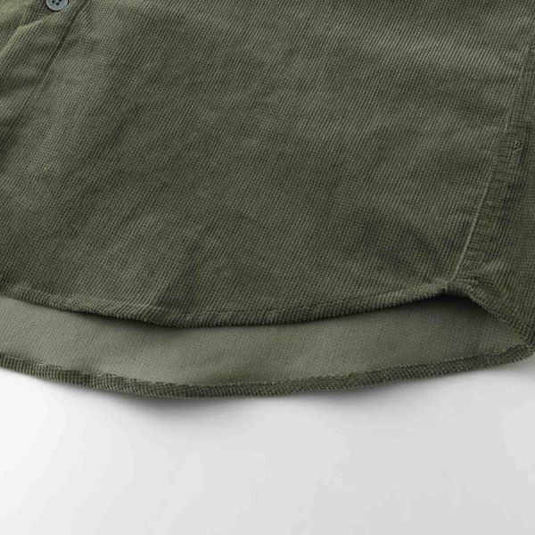 Рубашка Velvet HTF темно-зеленая - фото 7