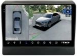 Магнитола для Mitsubishi Delica D5 2019+ - Teyes CC3-2K-360 на Android 10, 2K QLED, 6Гб+128Гб, CarPlay, 4G SIM-слот, 4 камеры в комплекте