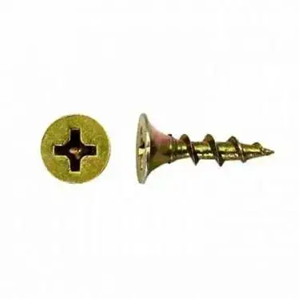 Саморез универсальный желтый 3,5х12 200шт