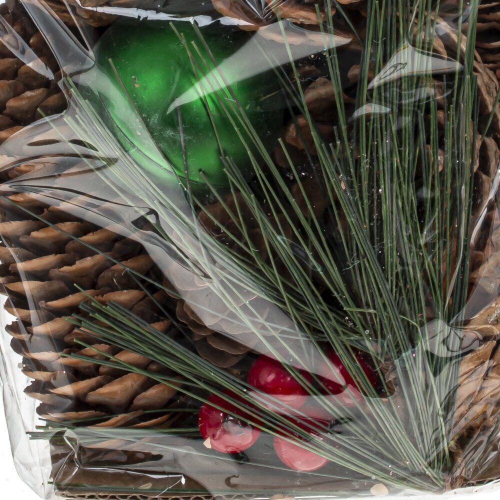 GAEM Изделие декоративное " Новогодняя композиция", L10 W10 H20 см