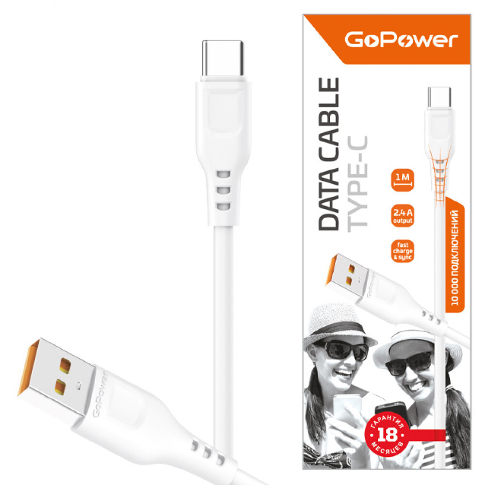 GoPower GP01L USBm-Type-C m 2.0м