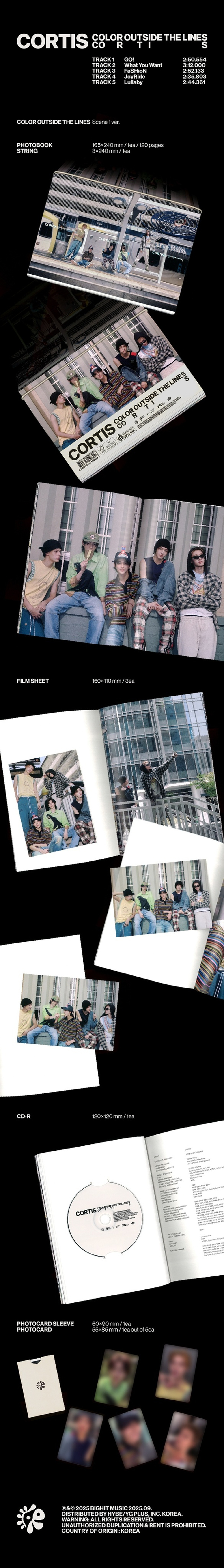 Альбом CORTIS - COLOR OUTSIDE THE LINES (2025 Year-End EVENT)