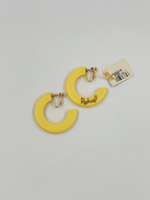 Клипсы кольца из пластика Sonia Rykiel