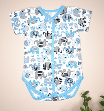 Комплект Слоники (голубой)