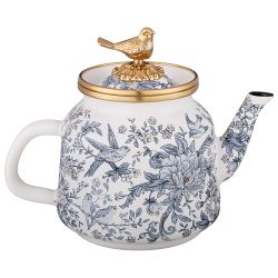 ЧАЙНИК ЭМАЛИРОВАННЫЙ LEFARD, СЕРИЯ ROYAL GARDEN, 1,0Л ПОДХОДИТ ДЛЯ ИНДУКЦИОН.ПЛИТ