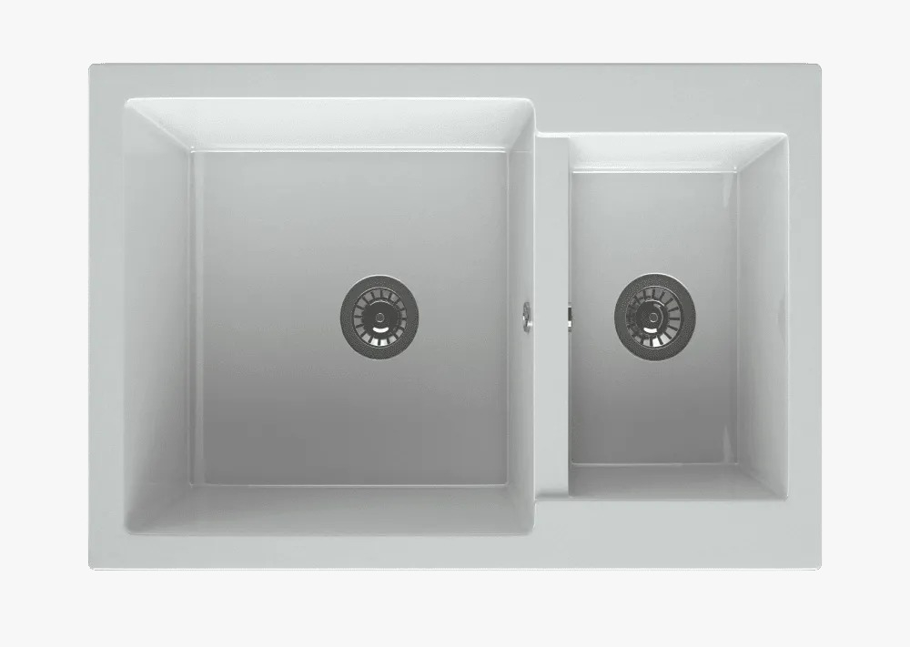 Мойка MAXSTONE MS-19 белый снег