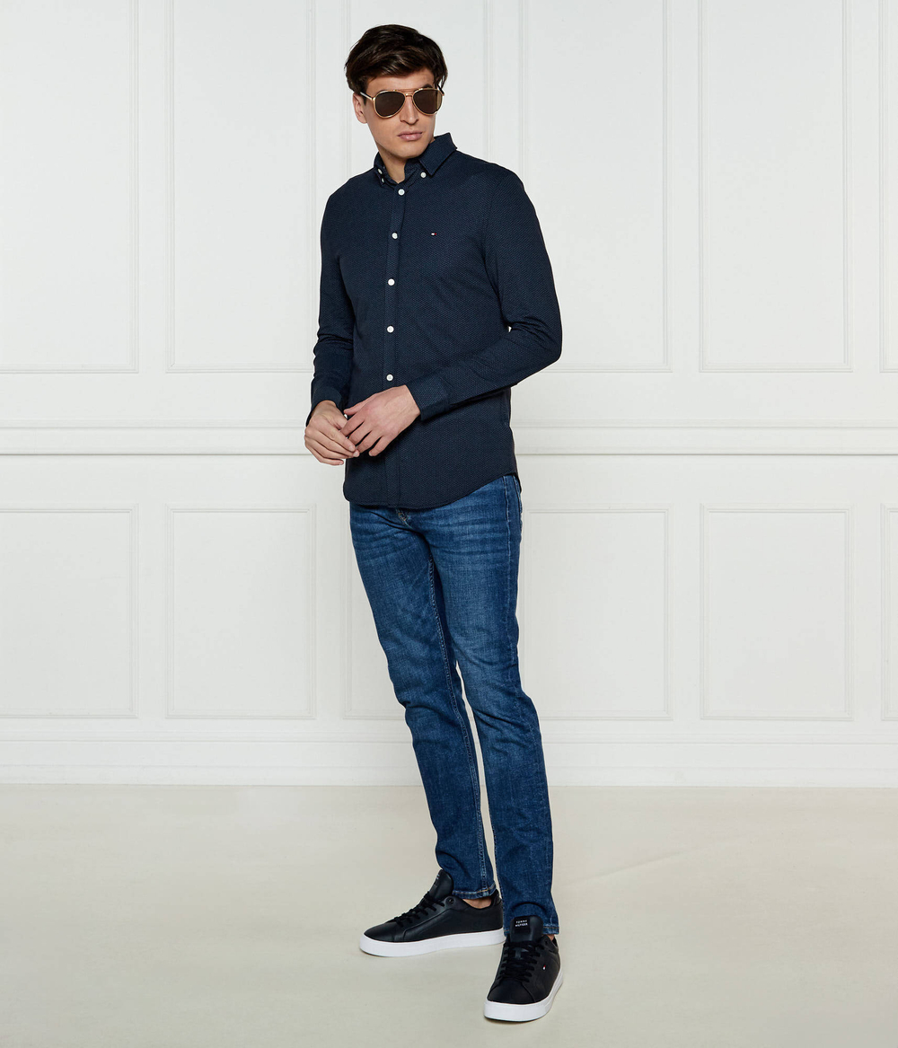 Рубашка Tommy Hilfiger - темно-синий(MW0MW37607)