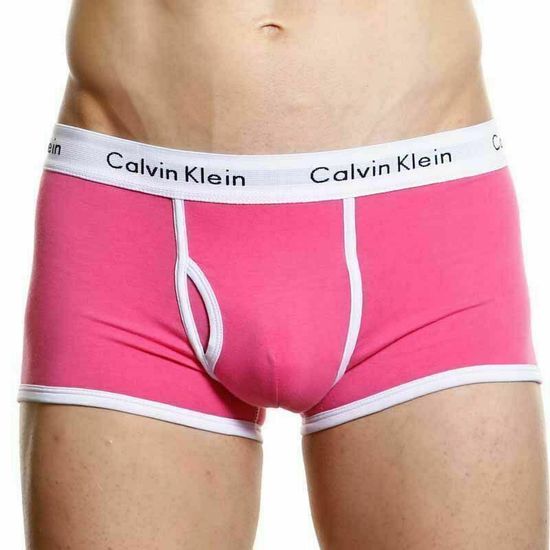 Мужские трусы боксеры розовые Calvin Klein 365 Pink