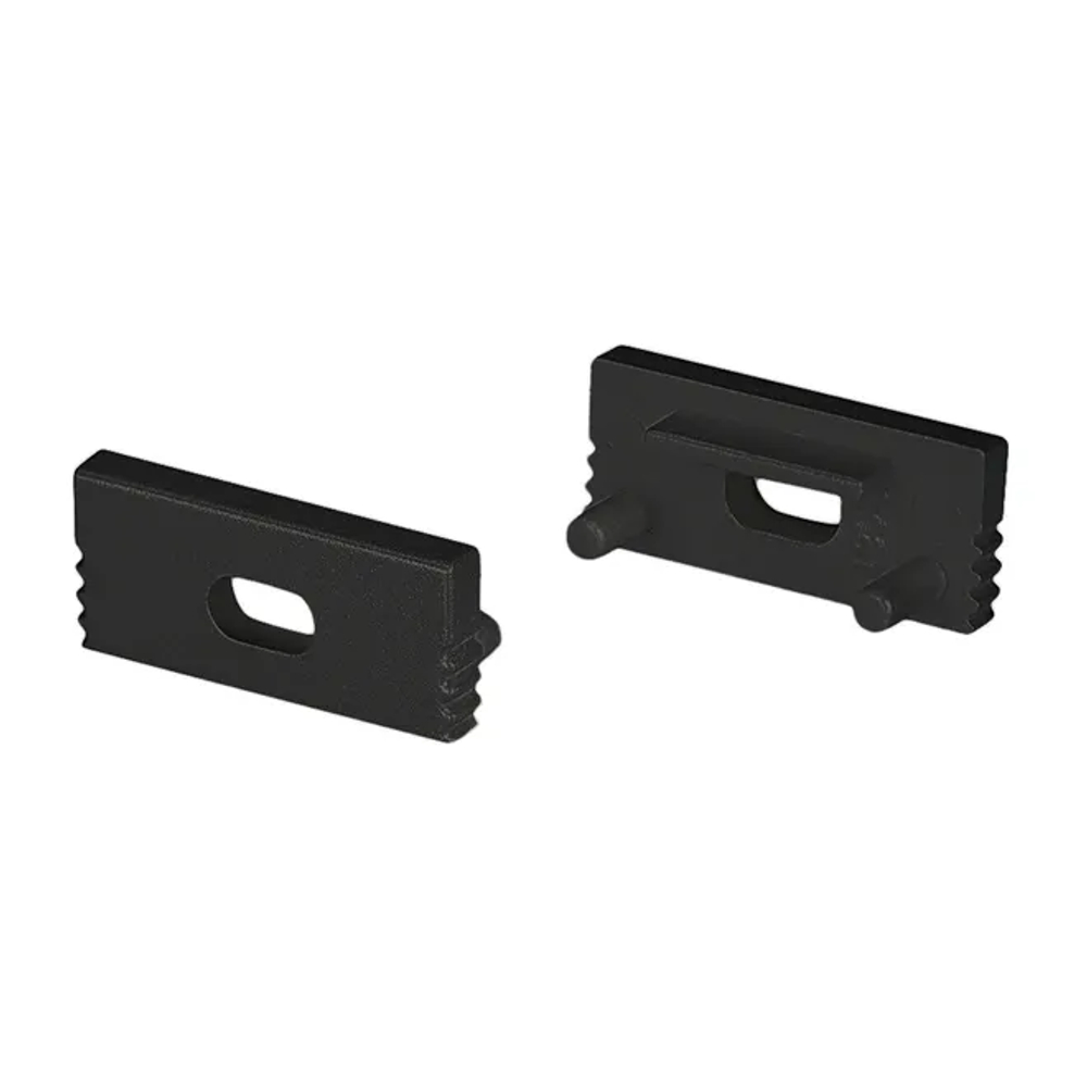Заглушка SL-SLIM-H7 BLACK с отверстием (Arlight, Пластик) 037510
