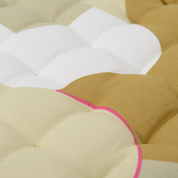 Подушка на стул 40х40 Tkano Freak Fruit горчичная