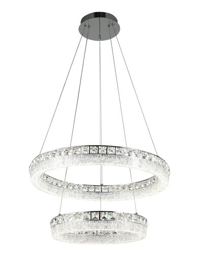 3453/6+4 CHROME (1) Люстра (RL)