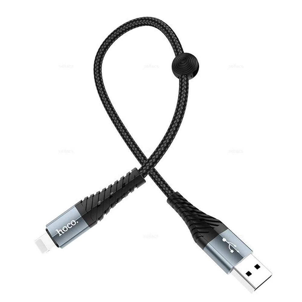 Кабель USB на Lightning Hoco X38 0.25m (black)