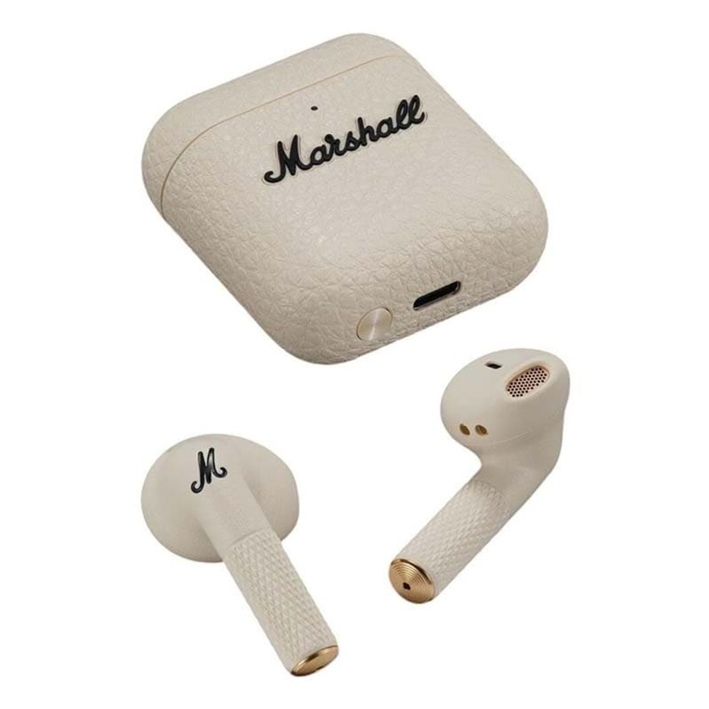 Беспроводные наушники Marshall MINOR 4 Cream, кремовый
