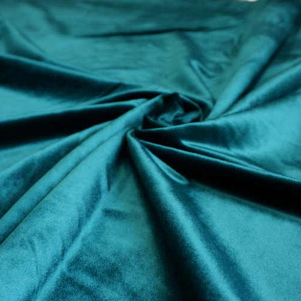 Бархат бирюзовый оптом. Ш-280 см. Арт. 999-14
