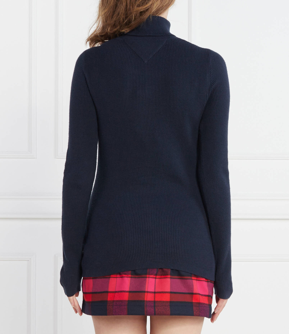 Гольф TJW ESSENTIAL TURTLENECK Tommy Jeans - темно-синий(DW0DW16537)