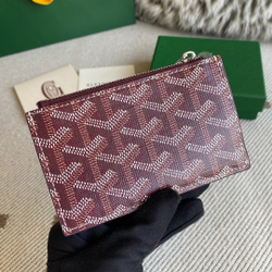 Goyard Bourbon Zipped Card Holder (11 colors)