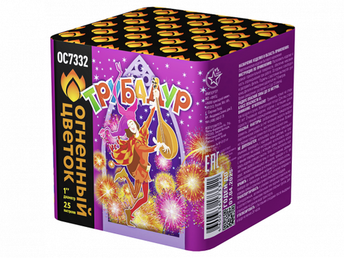 Батарея салютов "Трубадур" (1 х 25)