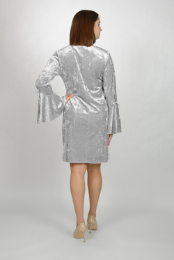 Нарядное платье 2071ЮП, Серебро #272Са052071ЮП