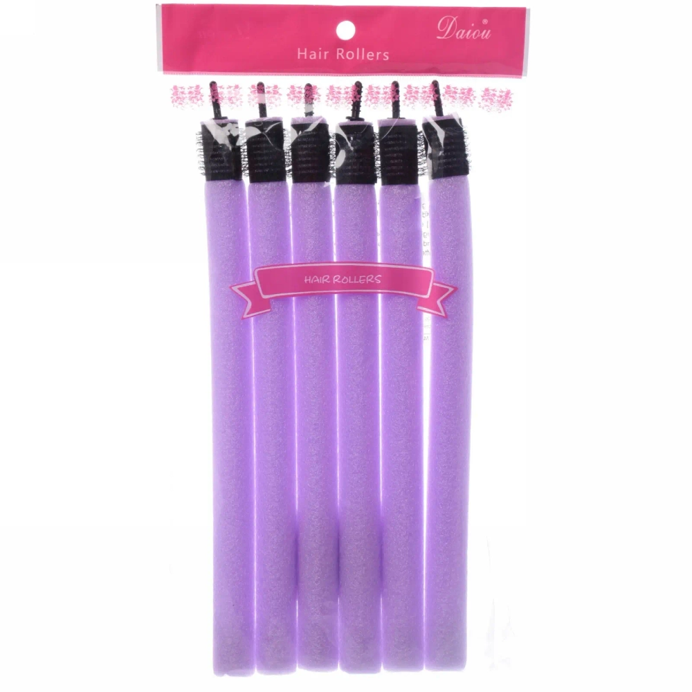 Бигуди бумеранги «Super Style»,6 шт, цвет микс, 24 см, d-18 мм