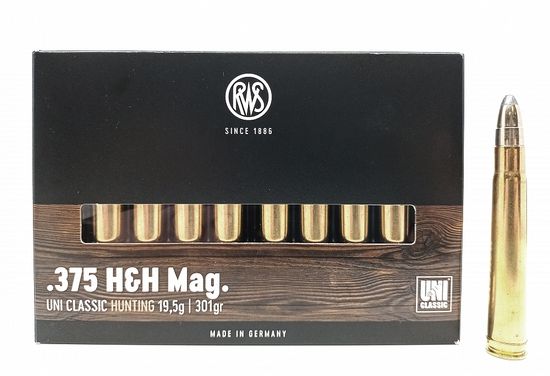 RWS кал .375 H&H Mag. Uni Classic 19,5гр.