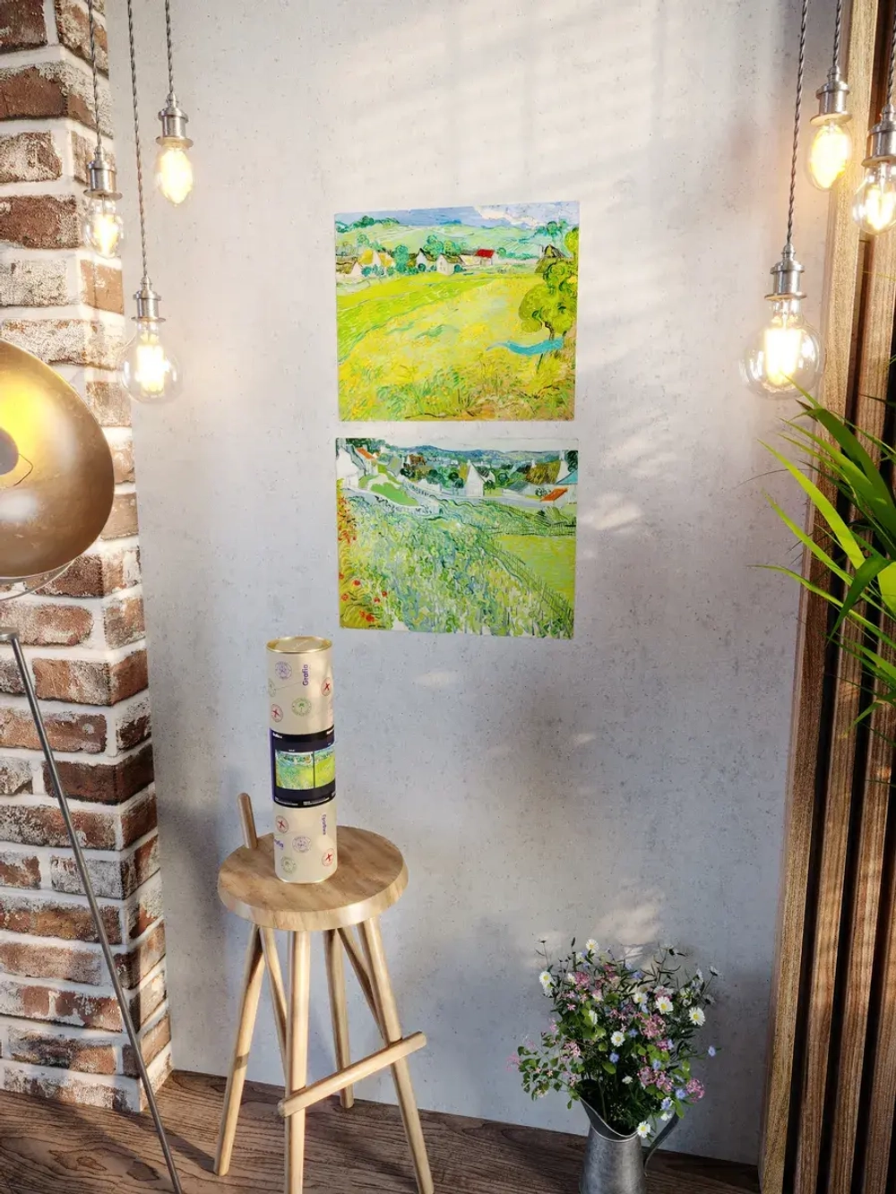 Картины-наклейки на стену для декора интерьерные №30