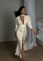 Платье Мисс розы, Молочный