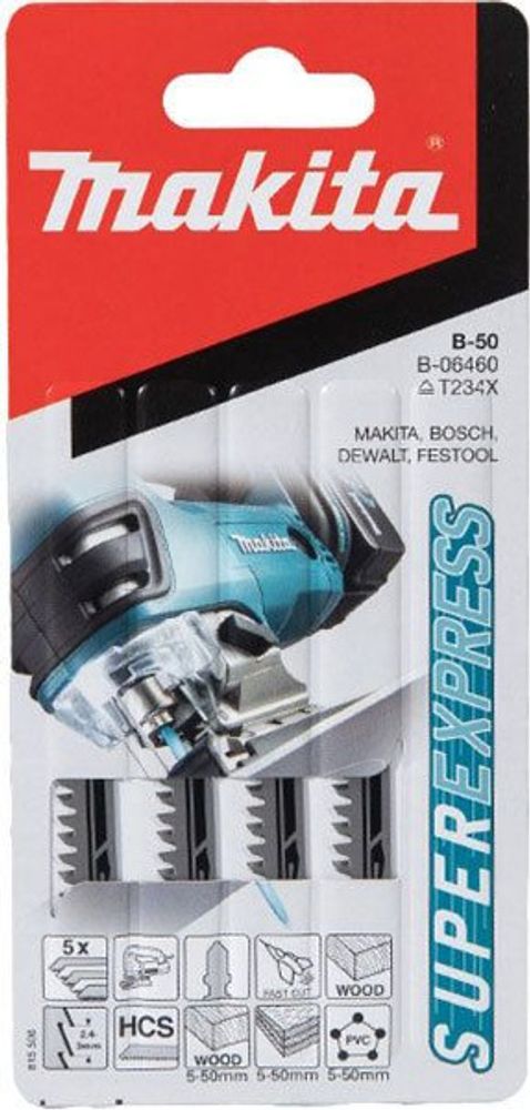 Полотно пильное для лобзиков Makita B-06460 B-06460