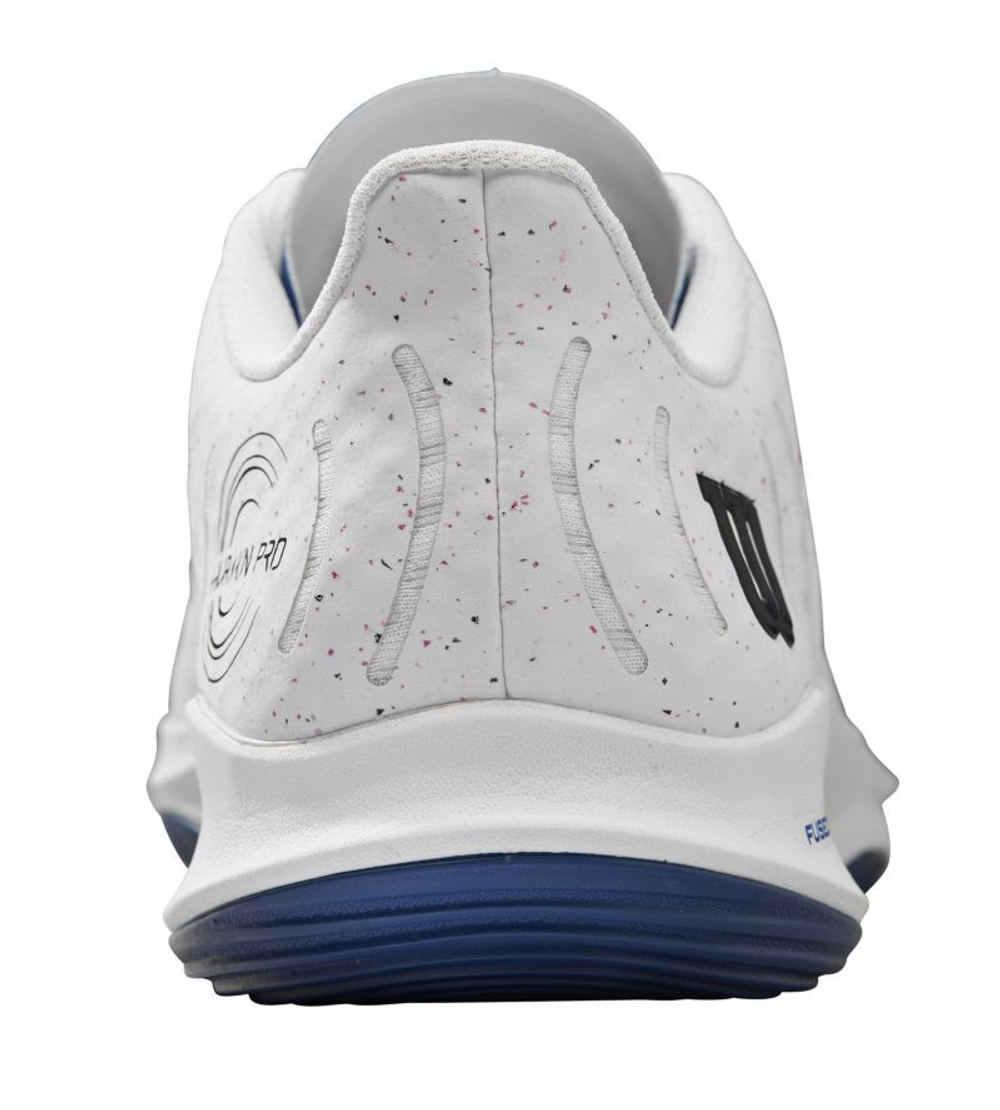Женские кроссовки для Падел Wilson Hurakn Pro - white/wilson red/de ja vu blue
