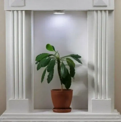 Беспроводной светодиодный светильник с датчиком движения круглый ,режим холодный