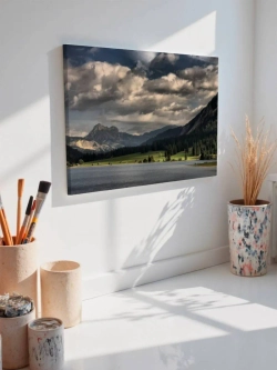 Картина на стену 40 X 50 Горный пейзаж