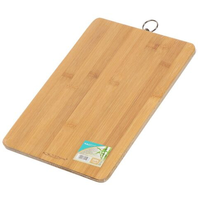 Доска разделочная бамбук, 30х20х1 см, прямоуг, Катунь, КТ-ДР-03