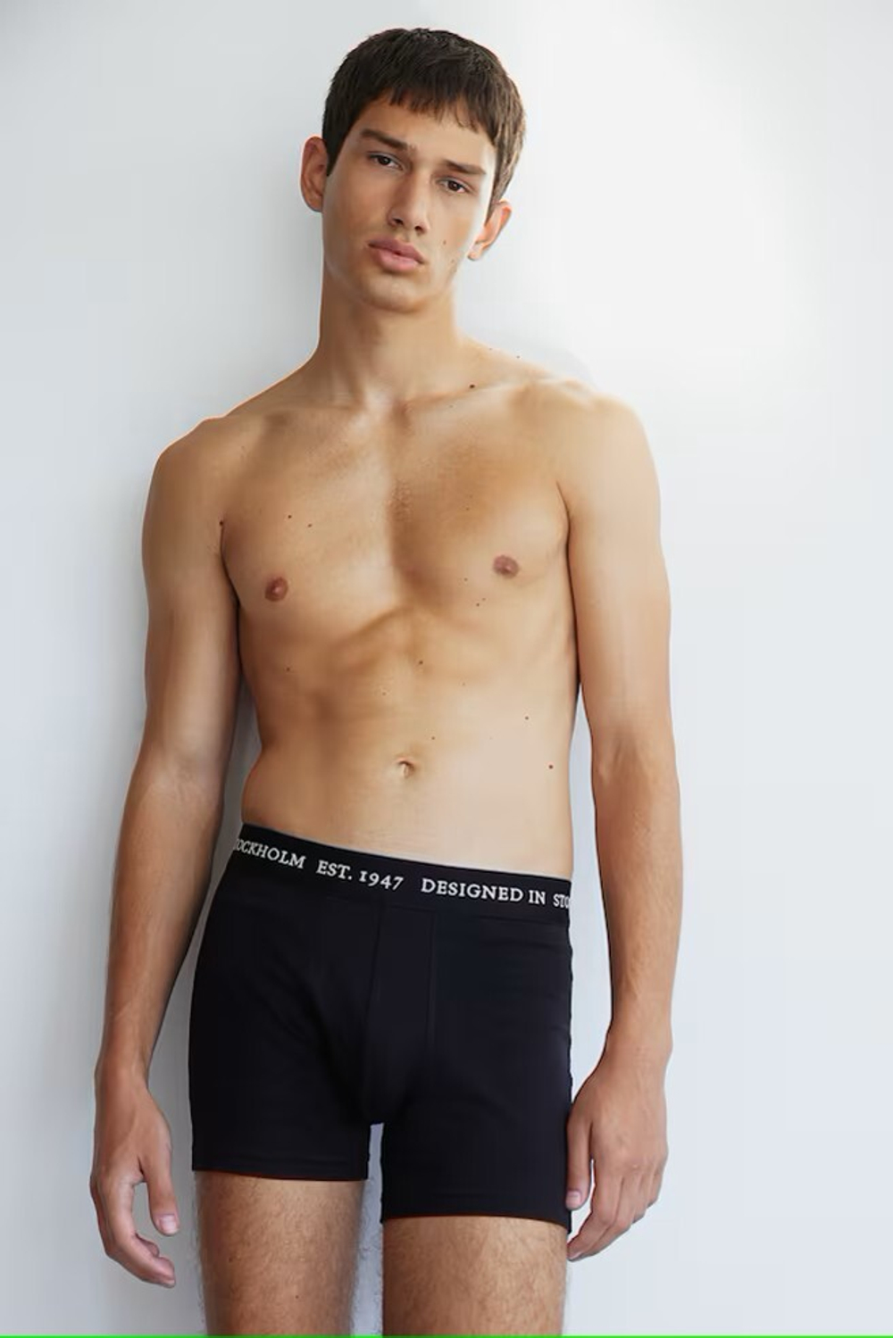 H&M Набор трусов-боксеров ( 3 шт.), черный