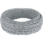 Ретро кабель витой 3х2,5 (серый) 50 м W6453615