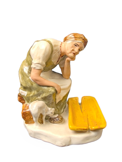Статуэтка "Старуха у разбитого корыта" Полонский ЗХК