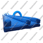 Водная горка с надувным дном, на подкачке ТУРБО "Река", 50*6*2 м