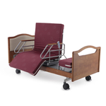 Кровать электрическая MED-MOS DB-2B с поворотным креслом в левую сторону (коричневый)