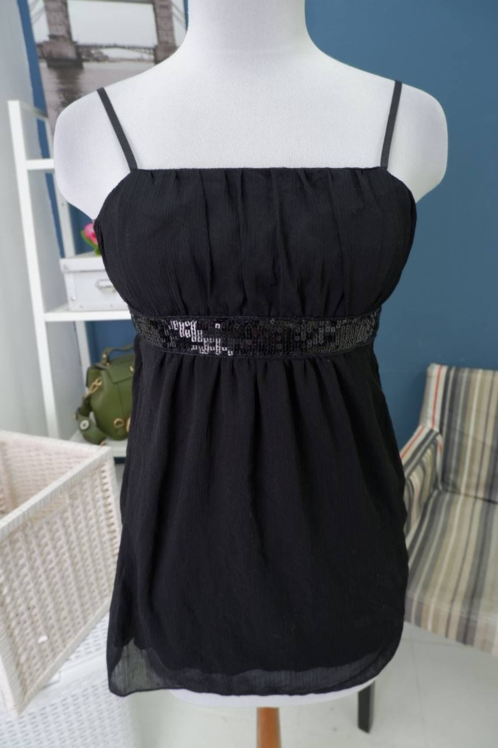 Топ Tally Weijl с пайетками 40 размер