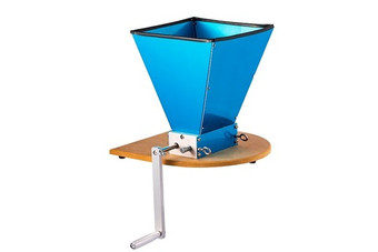 Мельница для солода двухвальцовая с бункером