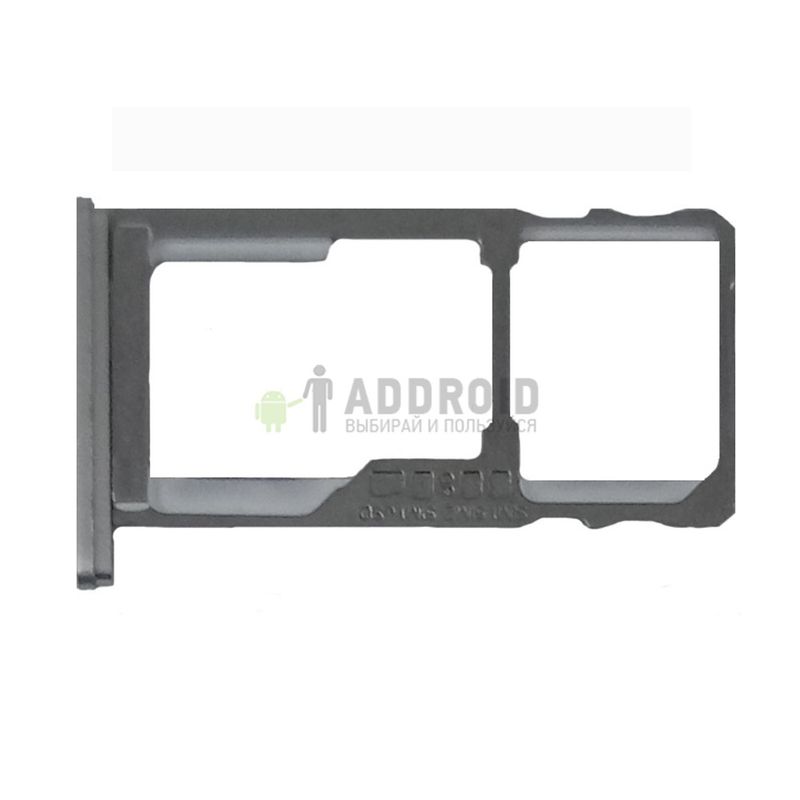 Sim лоток для Meizu U10 (Silver)