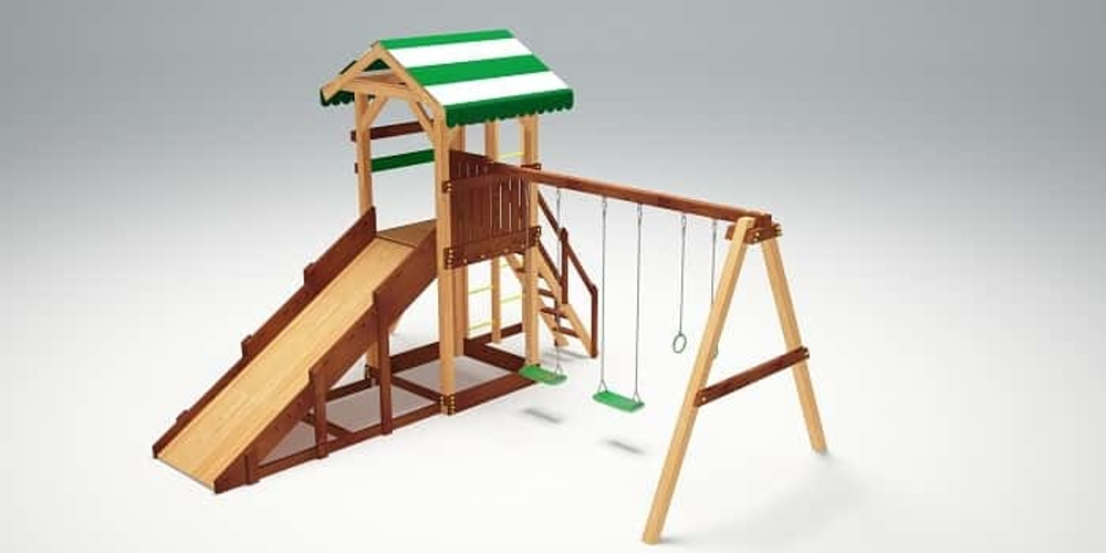 Деревянная детская площадка Савушка "4 сезона" - 4